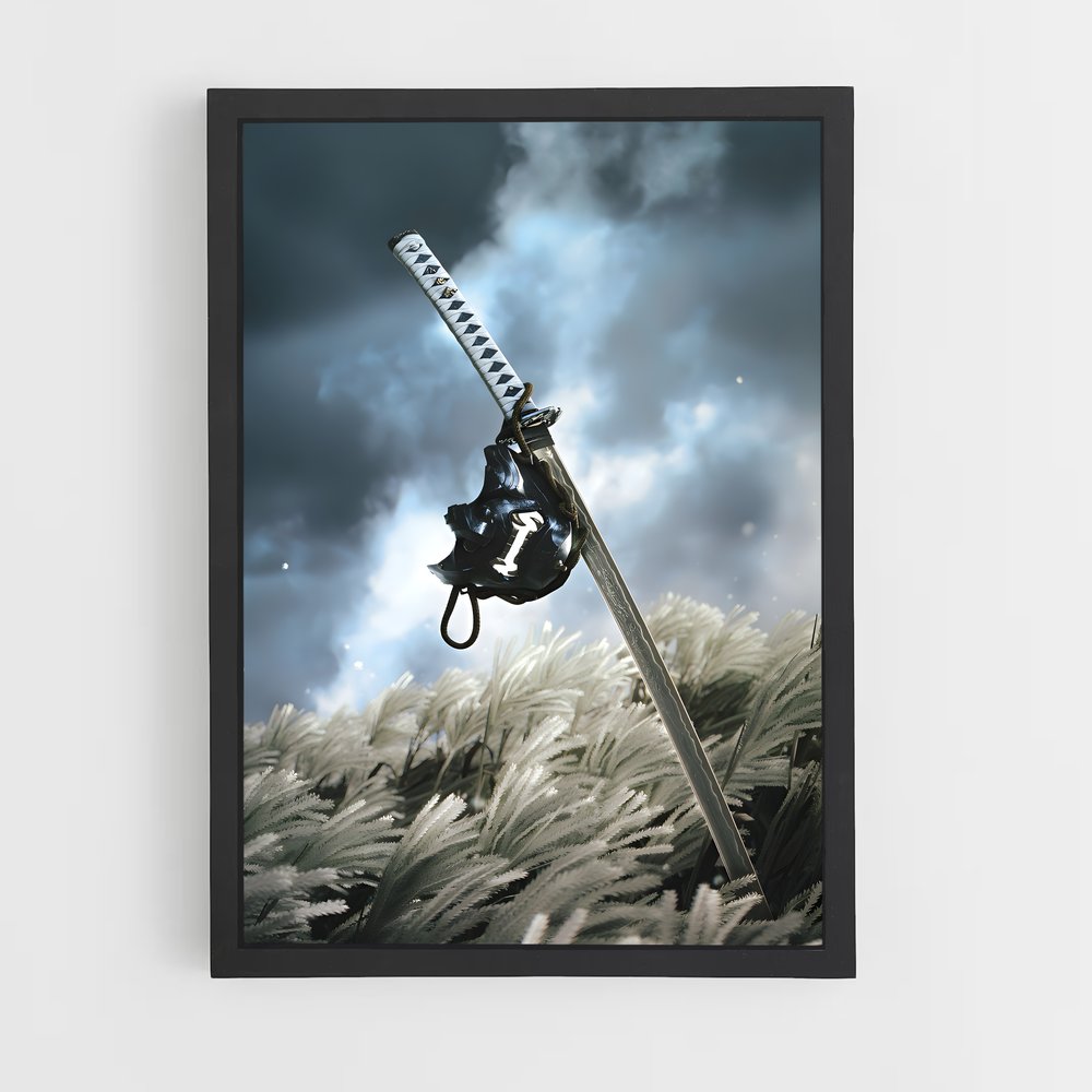 Poster L'Épée du Fantôme – affiche Ghost of tsushima (vue 2)